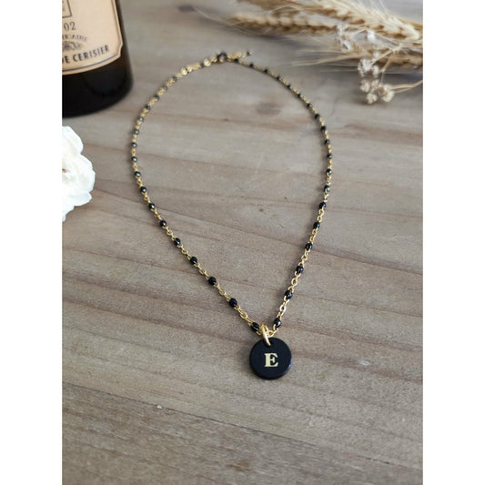 Collier Perlé Kloé Noir